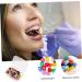 BUIFULSIC 160 STK Dental Color Circle Codering - Color Code Ring for Dental Instruments | Durable Plastic PP Code Band | International Shipping Available - Buy Online on SooperMarket.com