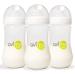 Avima 12 oz Anti Colic Infant Bottles BPA Free Wide Neck with Fast Flow Nipples (Set of 3) 12 Ounce - 3 Pack