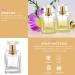 OSALADI Refillable Perfume Spray Bottle - Empty Glass Atomizer for Travel - Golden Perfume Bottle - Buy Online on SooperMarket.com