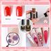 Saviland Clear Acrylic Nail Kit - Professional 4oz Acrylic Powder & 5oz Liquid Set with Nail Dehydrator - Perfect for Acrylic Nails - Buy Online on SooperMarket.com
