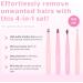 Brushworks 4 Piece Combination Tweezer Set - Pink One Size 52 56 369 - Buy Online on SooperMarket.com