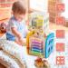 All Kids United Wooden Plug-In Cube Toy | Motor Skills & Design Recognition | Educational Puzzle Sorting for Enhanced Concentration - Buy Online on SooperMarket.com