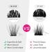 CALAILIS Cluster Lashes 120Pcs Mega Volume Superfine Individual Lashes | Reusable Wispy Eyelash Clusters | DIY Eyelash Extension | Natural Look | 703MIX-C - Buy Online on SooperMarket.com