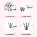 D.I.Y. Eyelash Extension Kit | 200 Roots Lash Clusters | D Curl | 8-16mm | Mixed Tray | Melt Flare | Natural Individual Lashes | Reusable False Lashes | 10D+20D Roots | 10P+20P Cluster | 0.07-D | 8-16mm - Buy Online on SooperMarket.com