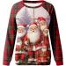 Women's Christmas Snowman Penguin Print Sweatshirt - Beige XL - Buy Online on SooperMarket.com