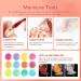 Dipping Powder Nail Kit Starter with Nail Drill - 6 Color Set with Glitter and Essential Liquid, Manicure Tools Gift for Women - Buy Online on SooperMarket.com