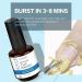 LOUINSTIC Quick Gel Polish Remover Kit - 3-5 Minute Nail Polish Removal with Peel Off Latex Tape Barrier - Buy Online on SooperMarket.com
