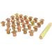 27pcs Standard Alphabet Stamp Punch Set 1/2 Inch - A-Z Leather Craft Stamping Tool - Buy Online on SooperMarket.com
