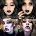Go Ho Halloween Vampire Fangs & Black Lipstick Kit - 4 Sizes Cosplay Props | Perfect Accessories for Halloween Party Decorations - Buy Online on SooperMarket.com