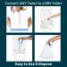 Lunderg Toilet Bowl Liners with Super Absorbent Pads - 20 Count Value Pack - Universal Fit Disposable Bags for Home, Boat, Camping Toilets - Easy Conversion to Dry Toilet - Pack of 1 - Buy Online on SooperMarket.com