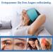 ComfyTemp Cool Sleep Mask with Gel Pads - Alleviate Dark Circles Headaches & Fever | 2-Pack Eye Compress for Men & Women - Buy Online on SooperMarket.com