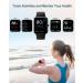 24/7 Heart Rate Blood Oxygen Sleep Tracker Smart Watch Fitness Tracker | Waterproof Touchscreen Smartwatch for Men Women - Black - Buy Online on SooperMarket.com
