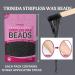 TRINIDa Charcoal Hard Wax Beads 1kg with 10 Applicators - Gentle Hair Removal for Full Body, Facial, and Legs - Painless Wax Beads for Women and Men - Buy Online on SooperMarket.com