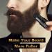 kawehiop Men Beard Filler Powder Long Lasting Hair Shape Patches Coloring Coverage Makeup Business Pen Thickening Dye Paint Dark Brown - Buy Online on SooperMarket.com