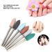 6Pcs Nail Art Grinding Head Set - Dead Skin Removal & Polishing - Nail Drill Accessories - Buy Online on SooperMarket.com