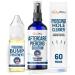 BodyJ4You Piercing Aftercare Spray Keloid Bump Removal Piercing Hole Cleaner - Earring Hole Cleaner Piercing Floss Ear Hole Cleaner - Natural Saline Wound Wash - Pierced Ears Nose Cleaning Kit