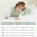 Looxii Baby Sleeping Bag 3.5 TOG | 100% Cotton | Newborn Sleepsack | 18-24 Months | Unisex Wearable Blanket Green Leaf - Buy Online on SooperMarket.com