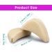 Adjustable Shoe Filler Big Toe Plug Set - Foot Pain Relief for Women, Reusable Inserts for High Heels - 2 Pairs - Buy Online on SooperMarket.com