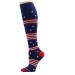 Dr. Motion Compression Socks for Men & Women - Best Graduated Athletic Fit for Walking, Hiking, Running, Nurses - 5 Pairs Women Multi #6 - Buy Online on SooperMarket.com
