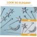 Mikinona 1 Set Fringe Bobby Pin Hair Accessories Wedding Hair Accessories for Women Side Clip Rhinestone Barrettes Girl Hair Clips Hair Barrette Hair Clips Star Hair Clip Alloy - Buy Online on SooperMarket.com
