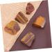 KOMBIUDA Rock Mineral 5pcs Tigers Tigers Eye Stone Eye Gemstone African Decor Natural Tiger's Eye African Gemstone Rock As Shown Size 2 - Buy Online on SooperMarket.com