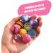 Smalltober Premium Flummi Set - 9 Medium 35mm Jump Balls & Game Ideas for Kids' Birthdays - Perfect for Child Guests! - Buy Online on SooperMarket.com