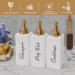 Akalin Refillable Shampoo and Conditioner Bottles 16oz White and Gold Soap Dispenser Bathroom Shampoo and Conditioner Dispenser for Bathroom Lotion Body Wash Massage Oils (White) 3pcs 500ml Gold Pump Bottles - White - Buy Online on SooperMarket.com