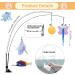 Jetczo Cat Feather Toys  Interactive Cat Toy with Super Suction Cup Detachable 6 PCS Feather Replacements with Bell  2 Wand Cat Spring Feather Toys for Indoor Cats Kitten Play Chase Exercise - Buy Online on SooperMarket.com