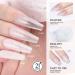 SAVILAND Milky White Gel Nail Polish - Long Lasting Quick Dry Jelly Gel Polish for DIY Manicure - 0.34 Fl Oz - Buy Online on SooperMarket.com