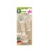 Nip Stay Green pacifier tape made of 100% organic cotton made in Germany for pacifier with ring gradually adjustable protects clothing color: brown brown single