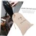 FOYTOKI Drawstring Bag Blow Dryer Canvas Travel Bag Hair Dryer Travel Case Hair Dryer Storage Bag Bags Linen - Buy Online on SooperMarket.com