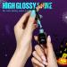 TOMICCA Glow in the Dark Gel Nail Polish Set - Halloween Luminous Fluorescent UV Gel Polish Kit - Pink & White Colors for Nail Art - Buy Online on SooperMarket.com