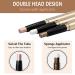 Miioto Eyeshadow Stick Set - 3 PCs Cream Makeup Pens Waterproof Eye Brightener & Smoky Eyeshadow Crayon with Brush - Buy Online on SooperMarket.com