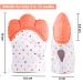 Bite Glove for Babies - Food-Safe Silicone Scratch Protection Pain Relief 2-Pack in Orange - Buy Online on SooperMarket.com