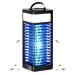 Bug Zapper,Bug Zapper Indoor, Bug Zapper Outdoor,Mosquito Zapper,Mosquito Trap, Fly Zapper, Cordless Bug Zapper,Mosquito Killer for Home Garden and Patio Use (Black)