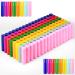 128 Pieces Lip Balm Tubes 5 ml Refillable Rotatable Plastic Lipstick Tubes Empty Lip Gloss Balm Containers DIY Lip Gloss Balm Tube Holder for DIY Cosmetic  8 Colors