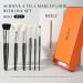 BEILI Makeup Brushes 6 Pieces Set of Vegan Makeup Brushes Powder Foundation Eye Shadow Mixing Concealer Set of Brushes for Creases Brushes for Eyebrow Liner - Buy Online on SooperMarket.com