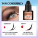 Eyelash Extension Glue by Heasoy - Extra Strong 5ml | 3 Sec Drying | 7 Weeks Retention | Black Adhesive for Self & Professional Use - Buy Online on SooperMarket.com
