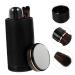 Buy Mikinona Makeup Brush Set - 1 Set with Holder & Lid | Travel-Friendly Cosmetic Organizer - Perfect for Vanity - Buy Online on SooperMarket.com