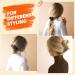 Small Claw Hair Clips for Thin Hair - 8pcs Matte Rectangle & Double Row Teeth Jaw Clips for Fine Hair - Buy Online on SooperMarket.com