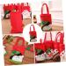ABOOFAN 2pcs Hand Adorable Pouch Sweets for Candy Christmas Decor Bags Xmas Party Exquisite Non-woven 22x15cm Assorted Color 5 - Buy Online on SooperMarket.com