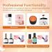 Modelones Poly Nail Gel Kit 8 Colors with 48W LED Nail Lamp - Professional Manicure Kit for Valentine's Day - Buy Online on SooperMarket.com