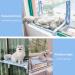 Cat Window Perch - Blue Cat Hammock for Window - Holds up to 48 lb - Safe & Comfortable Indoor Kitty Bed - Buy Online on SooperMarket.com