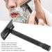 Ankroyu Double Edge Safety Razor - Portable Metal Beard & Body Hair Trimmer with Classic Handle & 5 Reusable Blades - Perfect for International Shipping - Buy Online on SooperMarket.com