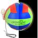 CROWN ME Glow in Dark Tetherball Ball Set - Includes Rope, Carabineer Hoop, Pump - Red/Green/Blue - 2 Needles - Buy Online on SooperMarket.com