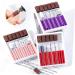 POPETPOP 3 Sets Nail Grinding Head Faux Nails Artificial Nails Nail Drill Bits Electric Manicure Nail File Beginner Kit Manicure Drill Bits Nail Drill Tool Exfoliating Manicure Tools Purple 6.5x5.5cmx3pcs Purplex3pcs - Buy Online on SooperMarket.com