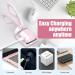 Buy Heated Eyelash Curler - Electric Rechargeable Rapid Heat-Up Long-Lasting Curls Sensing Heating Silicone Pad (Pink) - International Shipping Available - Buy Online on SooperMarket.com