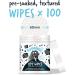 BUGALUGS Dog Eye Wipes 100 Biodegradable textured pre-soaked Dog Wipes. Safe & Easy Cleaning For Dogs - Pet Eye Wipes Remove Tear Stains Dog Eye Crust & Eye Discharge - Buy Online on SooperMarket.com