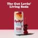 FHIRST Living Soda - Cherry Vanilla | Probiotic/Prebiotic Soda for Gut Health | Natural Zero Sugar or Sweetener | Drink for Gut Health | 12 x 330ml pack - Buy Online on SooperMarket.com