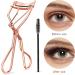 WLLHYF Eyelash Curler Kit with 10 Silicone Refill Pads and Mascara Brush - Universal Lash Curler Makeup Tool for Women - Buy Online on SooperMarket.com